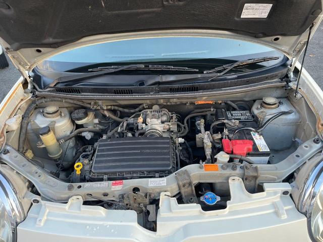 ミラジーノ Ｌ　禁煙車　社外品マフラー　コンビシート　キーレスエントリーキー　純正アルミホイール（１５５／６５Ｒ１４）電動式格納リモコンミラー（53枚目）