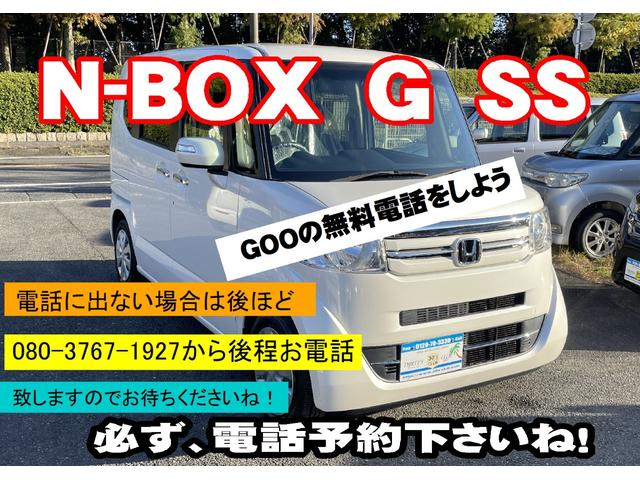 Ｎ－ＢＯＸ Ｇ　ＳＳパッケージ　禁煙車　スマートキー　プッシュスターター　デジタルＴＶナビ　バックカメラ　助手席後部オートスライドドア　ディスチャージャーヘッドライト　ＥＴＣ（3枚目）
