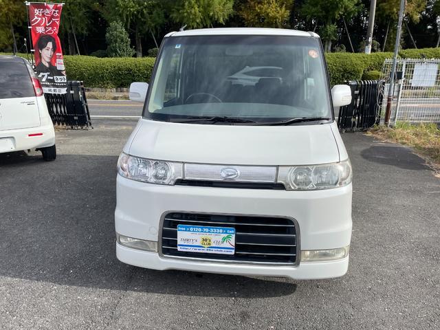 タント カスタムＶＳターボ　禁煙車　インタークーラーターボ　スマートキー　取扱説明書　ＭＯＭＯステェアリング　純正アルミホイール（１６５／５５Ｒ１５）ＨＩＤヘッドライト　電動リモコン格納ウィンカーミラー　センターヘッド格納ケース（6枚目）