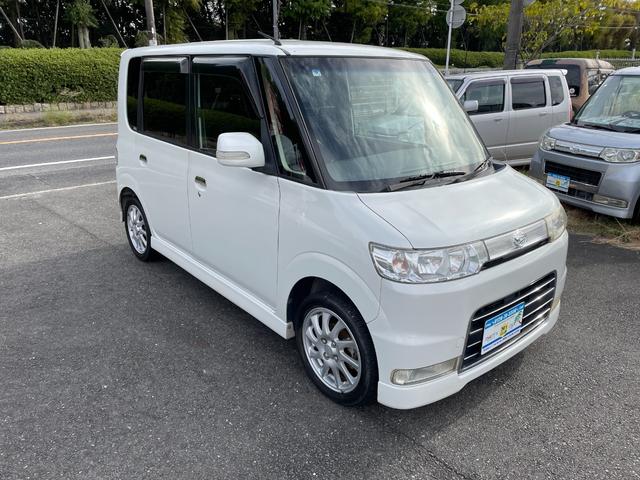 タント カスタムＶＳターボ　禁煙車　インタークーラーターボ　スマートキー　取扱説明書　ＭＯＭＯステェアリング　純正アルミホイール（１６５／５５Ｒ１５）ＨＩＤヘッドライト　電動リモコン格納ウィンカーミラー　センターヘッド格納ケース（9枚目）