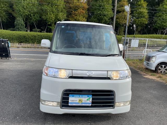 タント カスタムＶＳターボ　禁煙車　インタークーラーターボ　スマートキー　取扱説明書　ＭＯＭＯステェアリング　純正アルミホイール（１６５／５５Ｒ１５）ＨＩＤヘッドライト　電動リモコン格納ウィンカーミラー　センターヘッド格納ケース（46枚目）