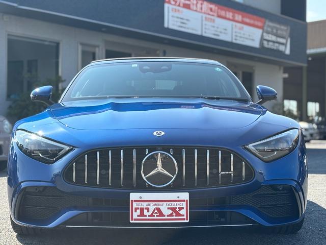 SL SL43 ユーザー買取車 HUD ブルメスターS 純正20AW イエローキャリパー ブラック革シート(3枚目)