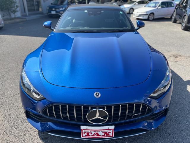 SL SL43 ユーザー買取車 HUD ブルメスターS 純正20AW イエローキャリパー ブラック革シート(6枚目)