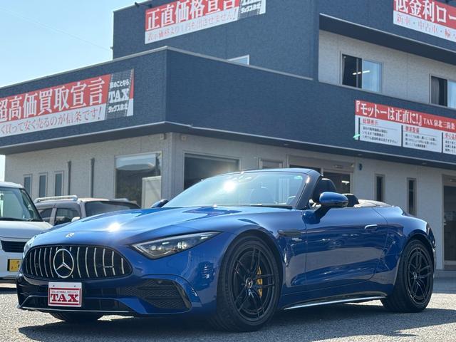 SL SL43 ユーザー買取車 HUD ブルメスターS 純正20AW イエローキャリパー ブラック革シート(7枚目)