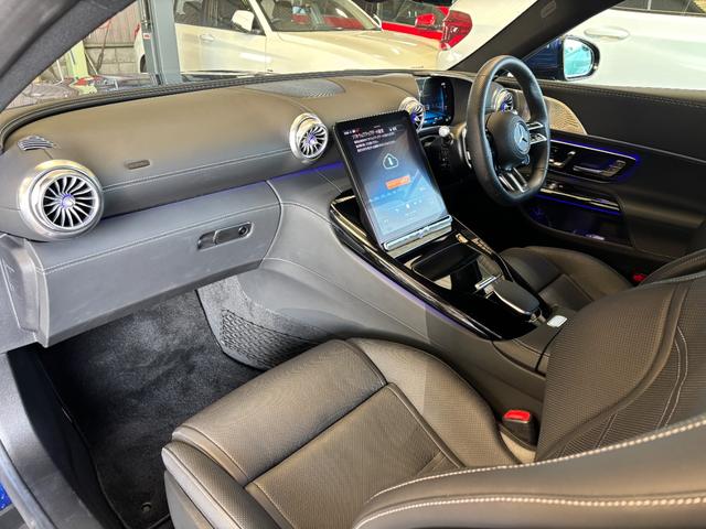 SL SL43 ユーザー買取車 HUD ブルメスターS 純正20AW イエローキャリパー ブラック革シート(27枚目)