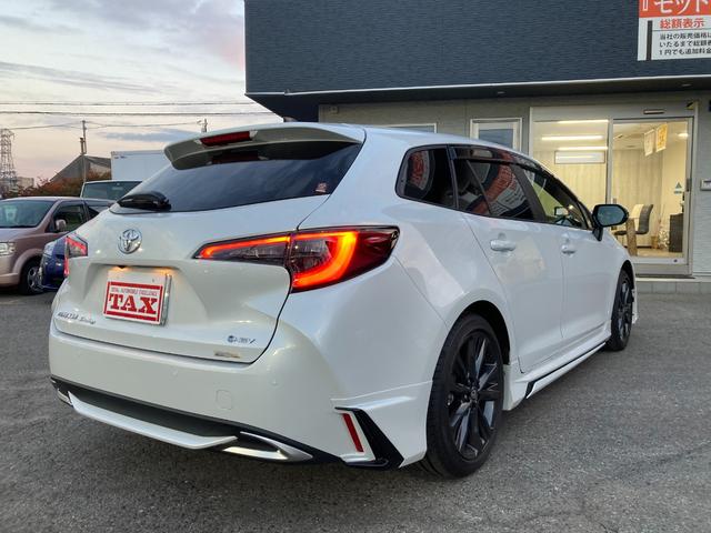 カローラツーリング ハイブリッド　ダブルバイビー　モデリスタフルエアロ　純正ナビ　バックカメラ　フルセグＴＶ　前後ドライブレコーダー　フロアーマット　ＥＴＣ付　ブラインドスポットモニター　プリクラッシュセーフティ　スマートキー　メーカー保証継承（5枚目）