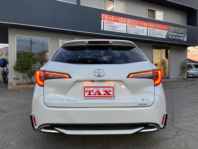 カローラツーリング ハイブリッド　ダブルバイビー　モデリスタフルエアロ　純正ナビ　バックカメラ　フルセグＴＶ　前後ドライブレコーダー　フロアーマット　ＥＴＣ付　ブラインドスポットモニター　プリクラッシュセーフティ　スマートキー　メーカー保証継承（6枚目）