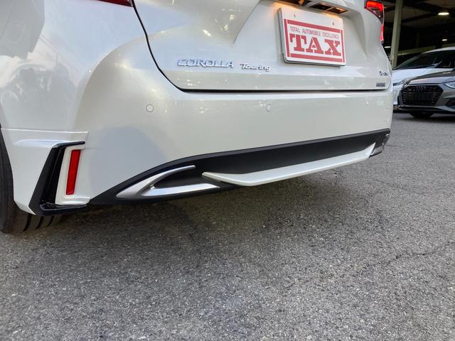 カローラツーリング ハイブリッド　ダブルバイビー　モデリスタフルエアロ　純正ナビ　バックカメラ　フルセグＴＶ　前後ドライブレコーダー　フロアーマット　ＥＴＣ付　ブラインドスポットモニター　プリクラッシュセーフティ　スマートキー　メーカー保証継承（9枚目）