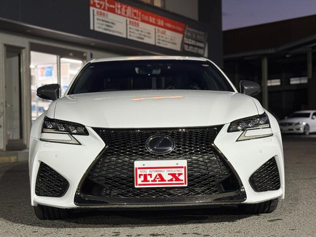 GS F ベースグレード ユーザー買取車 セミリアン革シート サンルーフ オレンジブレーキキャリパー(2枚目)