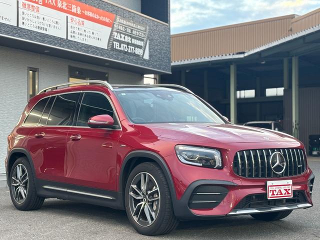 GLB GLB35 4マチック AMGアドバンスドPKG AMGパフォーマンスPKG パノラミックスライディングルーフ 赤ツートン革シート ナビゲーションパッケージ(4枚目)