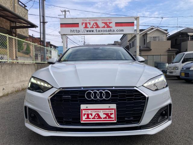 Ａ５スポーツバック ４０ＴＤＩクワトロ　アドバンスド　ラグジュアリーパッケージ　レーザーライトパッケージ　パークアシストパッケージ　パノラマサンルーフ　１９インチアルミホイール　純正ナビ　全周囲カメラ　フルセグＴＶ　全席シートヒーター　ステアリングヒータ（2枚目）