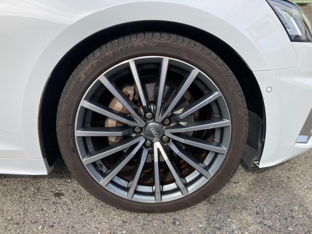 Ａ５スポーツバック ４０ＴＤＩクワトロ　アドバンスド　ラグジュアリーパッケージ　レーザーライトパッケージ　パークアシストパッケージ　パノラマサンルーフ　１９インチアルミホイール　純正ナビ　全周囲カメラ　フルセグＴＶ　全席シートヒーター　ステアリングヒータ（40枚目）