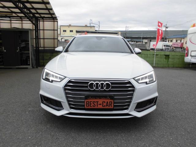 Ａ４アバント ２．０ＴＦＳＩ　１オーナー禁煙車　ＳラインＰＫＧ　セーフティＰＫＧ　マトリクスＬＥＤＰＫＧ　バーチャルコクピット　ＡＣＣ　レーンアシスト　サイドアシスト　黒革シートヒーター　ナビＴＶ　ＥＴＣ　３６０カメラ（2枚目）