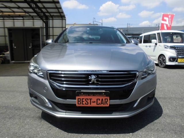 ５０８ ＳＷ　グリフ　後期モデル　パノラマルーフ　オートクルーズ　ＢＬＩＳ　クリアランスソナー　ＨＵＤ　パワーテールゲート　黒革パワーシート　シートヒーター　ナビ　フルセグ　ＥＴＣ　Ｂカメラ　ドラレコ　ＧＰＳレーダー（2枚目）