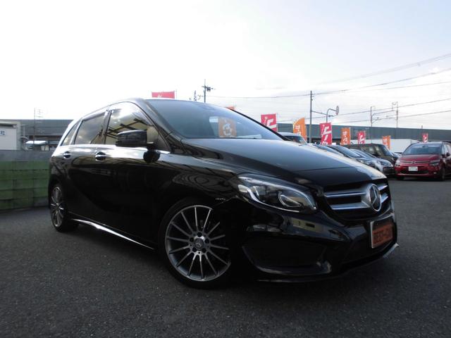 Ｂクラス Ｂ１８０　スポーツ　レーダーセーフティＰＫＧ　キーレスゴー　ＡＣＣ　ＢＬＩＳ　ＰＴＳ　ＲＫＡ　黒革パワーシート　シートヒーター　ナビ　ＴＶ　ＴＶキャンセラー　ＥＴＣ　Ｂカメラ　取説　保証書　スペアキー（3枚目）