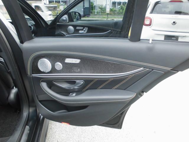 Eクラス E63 S 4マチック+ エディション1 限定車 パノラミックスライディングルーフ AMGカーボンセラミックブレーキ AMGナイトPKG AMGカーボンインテリアトリム HUD ブルメスターサウンド AMGパフォーマンスシート&ステアリング(54枚目)