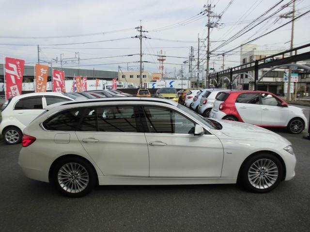 ３シリーズ ３２０ｉツーリング　ラグジュアリー　１オーナー　禁煙車　後期モデル　ＡＣＣ　ＬＥＤヘッドライト　パワーテールゲート　黒革パワーシート　シートヒーター　ナビ　ＥＴＣ　Ｂカメラ　前後ドラレコ　取説　保証書　スペアキー（4枚目）