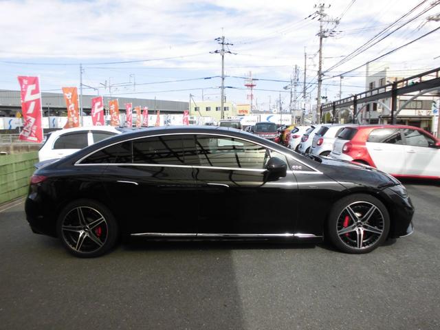 EQE EQE53 4マチック+ 左H EXCPKG デジタルインテリアPKG エナジャイジングPKG パノラマSR レーダーセーフティ HUD 黒革パワーシート ベンチレーション ナビTV ETC 360カメラ 前後ドラレコ(4枚目)