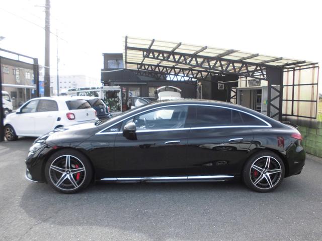 EQE EQE53 4マチック+ 左H EXCPKG デジタルインテリアPKG エナジャイジングPKG パノラマSR レーダーセーフティ HUD 黒革パワーシート ベンチレーション ナビTV ETC 360カメラ 前後ドラレコ(5枚目)