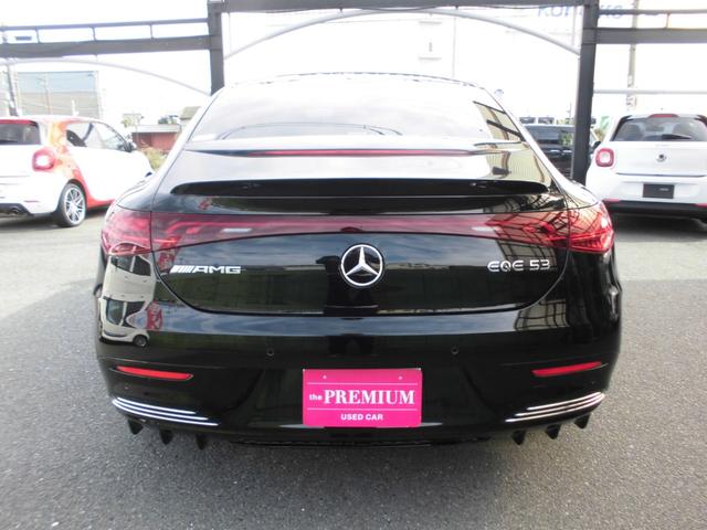 EQE EQE53 4マチック+ 左H EXCPKG デジタルインテリアPKG エナジャイジングPKG パノラマSR レーダーセーフティ HUD 黒革パワーシート ベンチレーション ナビTV ETC 360カメラ 前後ドラレコ(7枚目)