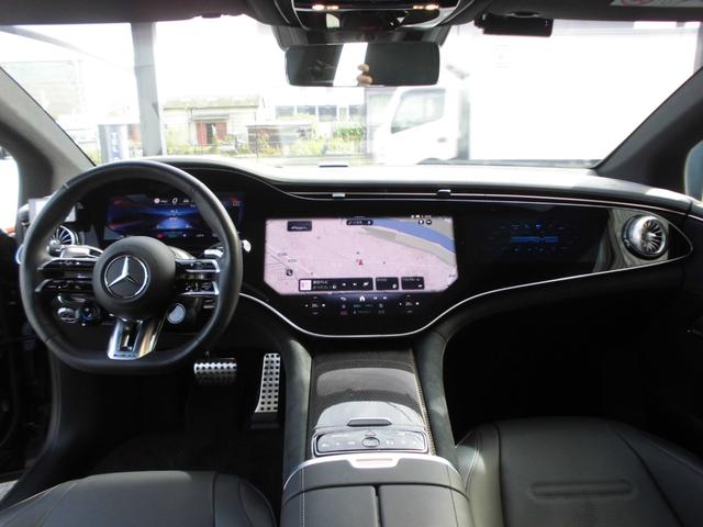 EQE EQE53 4マチック+ 左H EXCPKG デジタルインテリアPKG エナジャイジングPKG パノラマSR レーダーセーフティ HUD 黒革パワーシート ベンチレーション ナビTV ETC 360カメラ 前後ドラレコ(9枚目)