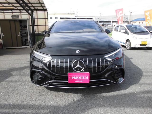 EQE EQE53 4マチック+ 左H EXCPKG デジタルインテリアPKG エナジャイジングPKG パノラマSR レーダーセーフティ HUD 黒革パワーシート ベンチレーション ナビTV ETC 360カメラ 前後ドラレコ(2枚目)