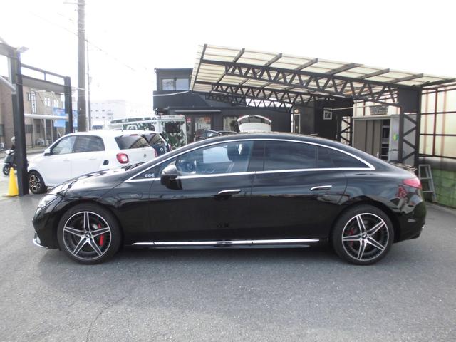 EQE EQE53 4マチック+ 左H EXCPKG デジタルインテリアPKG エナジャイジングPKG パノラマSR レーダーセーフティ HUD 黒革パワーシート ベンチレーション ナビTV ETC 360カメラ 前後ドラレコ(5枚目)