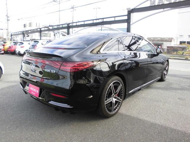 EQE EQE53 4マチック+ 左H EXCPKG デジタルインテリアPKG エナジャイジングPKG パノラマSR レーダーセーフティ HUD 黒革パワーシート ベンチレーション ナビTV ETC 360カメラ 前後ドラレコ(8枚目)