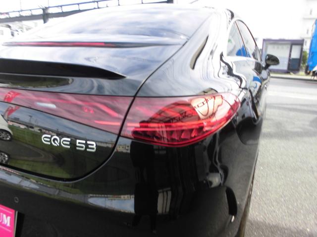 EQE EQE53 4マチック+ 左H EXCPKG デジタルインテリアPKG エナジャイジングPKG パノラマSR レーダーセーフティ HUD 黒革パワーシート ベンチレーション ナビTV ETC 360カメラ 前後ドラレコ(30枚目)