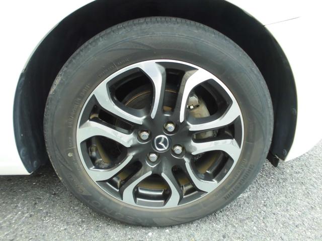 デミオ XDツーリング Lパッケージ 純正SDナビ フルセグTV LEDヘッドライト ETC クルコン BSM スマートキー プッシュスタート ヘッドアップディスプレイ スマートシティブレーキ ETC ドラレコ 取説 スペアキー(18枚目)