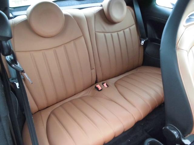 アバルト５９５ ツーリズモ　１オーナー　禁煙車　後期モデル　アイスホワイト　１６５ＰＳ　パドルシフト　ＴＦＴ液晶　純正１７ＡＷ　茶革　２ＤＩＮナビ　フルセグ　ＥＴＣ　アルミペダル（15枚目）