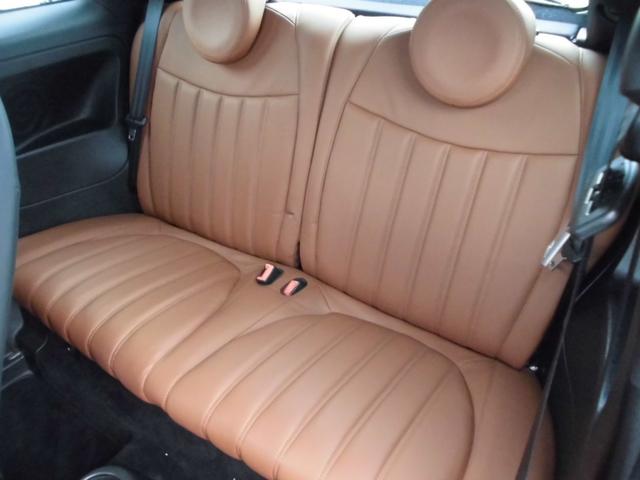 アバルト５９５ ツーリズモ　１オーナー　禁煙車　後期モデル　アイスホワイト　１６５ＰＳ　パドルシフト　ＴＦＴ液晶　純正１７ＡＷ　茶革　２ＤＩＮナビ　フルセグ　ＥＴＣ　アルミペダル（40枚目）