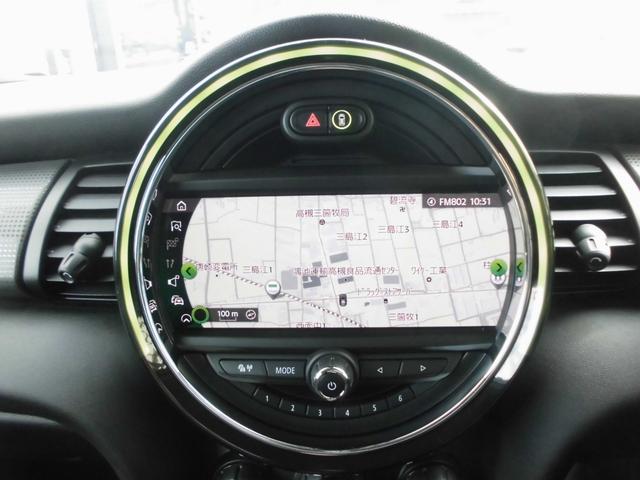 MINI クーパー 後期モデル ストリートスタイル エキサイトメントPKG コンフォートアクセス LEDヘッドライト レザレットシート シートヒーター ナビ ETC Bカメラ ドラレコ 冠水歴有り(10枚目)