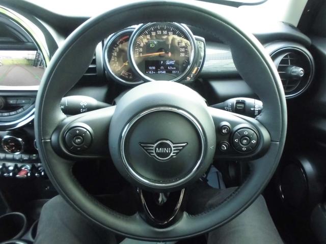 MINI クーパー 後期モデル ストリートスタイル エキサイトメントPKG コンフォートアクセス LEDヘッドライト レザレットシート シートヒーター ナビ ETC Bカメラ ドラレコ 冠水歴有り(44枚目)