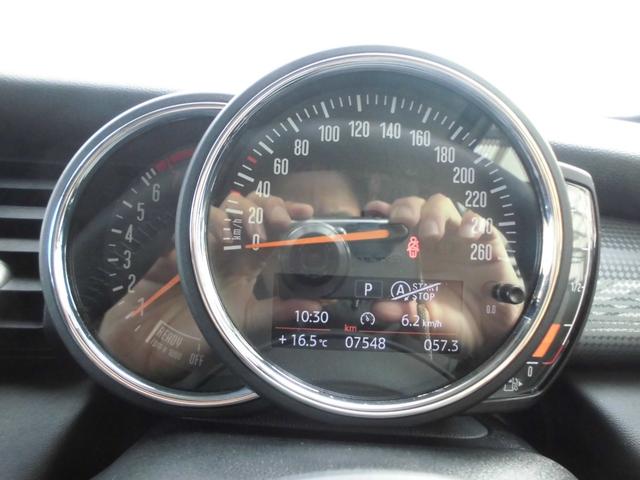 MINI クーパー 後期モデル ストリートスタイル エキサイトメントPKG コンフォートアクセス LEDヘッドライト レザレットシート シートヒーター ナビ ETC Bカメラ ドラレコ 冠水歴有り(49枚目)