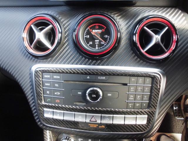 Ａクラス Ａ４５　４マチック　アドバンスドＰＫＧ　レーダーセーフティ　パノラマＳＲ　ＡＣＣ　パナメリカーナグリル　リアスポイラー　レースチップＸＬＲ　黒革パワーシート　シートヒーター　ナビＴＶ　ＥＴＣ　Ｂカメラ　ドラレコ　ＧＰＳ（12枚目）