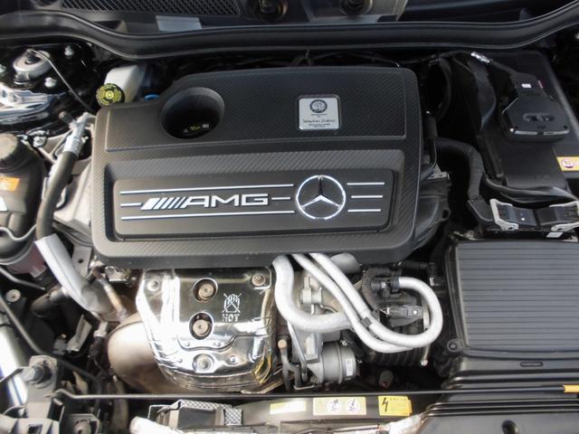 Ａクラス Ａ４５　４マチック　アドバンスドＰＫＧ　レーダーセーフティ　パノラマＳＲ　ＡＣＣ　パナメリカーナグリル　リアスポイラー　レースチップＸＬＲ　黒革パワーシート　シートヒーター　ナビＴＶ　ＥＴＣ　Ｂカメラ　ドラレコ　ＧＰＳ（16枚目）