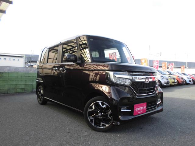 Ｎ－ＢＯＸカスタム Ｇ・Ｌターボホンダセンシング　衝突軽減ブレーキ　ＡＣＣ　ＲＫＡ　ＬＥＤヘッドライト　両側パワースライドドア　純正ナビ　ＣＤ　ＤＶＤ　ＳＤ　ＢＴ　フルセグ　Ｂカメラ　ビルトインＥＴＣ　ドライブレコーダー（3枚目）