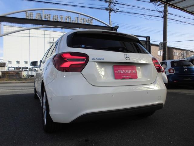 Ａクラス Ａ１８０　禁煙車　レザーＥＸＣＰＫＧ　パノラマＳＲ　レーダーセーフティＰＫＧ　ＡＣＣ　ＢＬＩＳ　ＬＥＤヘッドライト　黒革パワーシート　シートヒーター　ナビＴＶ　ＥＴＣ　Ｂカメラ　ハーマンカードンサウンド（27枚目）