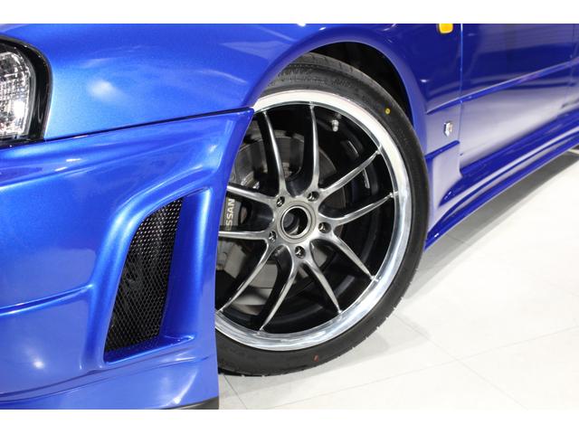 25GTターボ フルエアロ BLITZ前置きインタークーラー TEIN車高調 ステンマフラー 純正リアスポイラー WORK18AW(5枚目)
