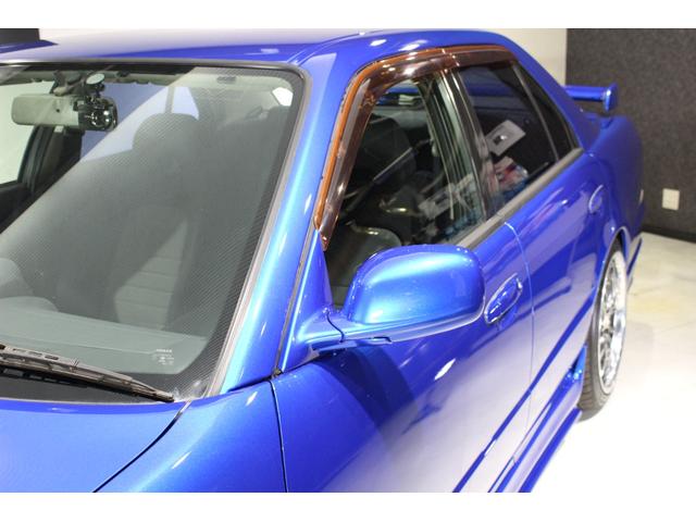 25GTターボ フルエアロ BLITZ前置きインタークーラー TEIN車高調 ステンマフラー 純正リアスポイラー WORK18AW(6枚目)
