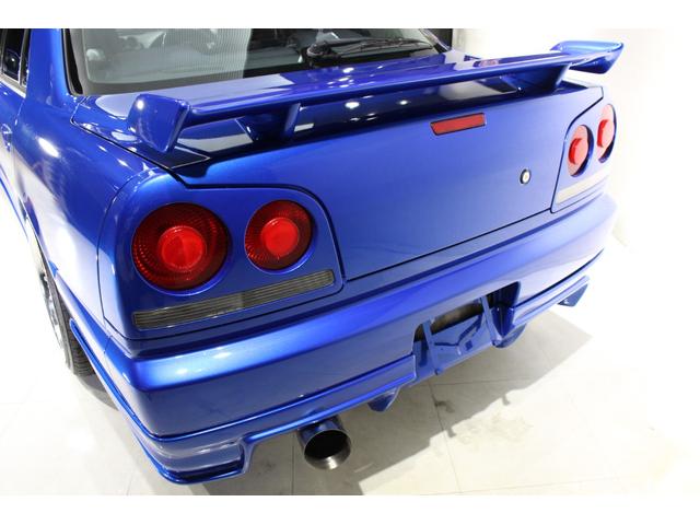 25GTターボ フルエアロ BLITZ前置きインタークーラー TEIN車高調 ステンマフラー 純正リアスポイラー WORK18AW(12枚目)