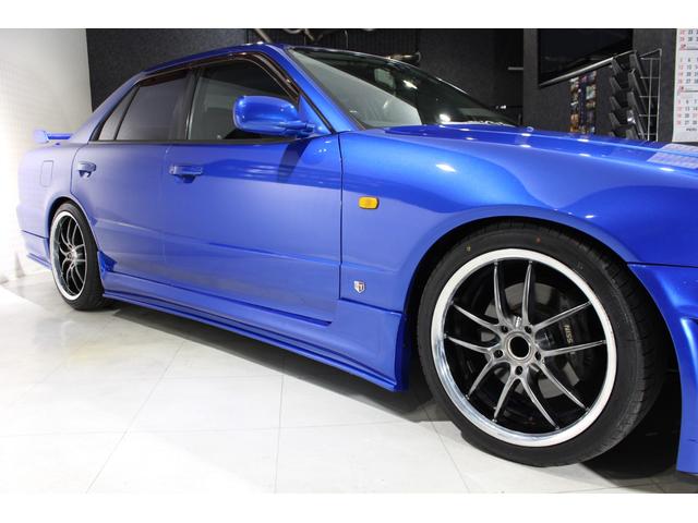 25GTターボ フルエアロ BLITZ前置きインタークーラー TEIN車高調 ステンマフラー 純正リアスポイラー WORK18AW(27枚目)