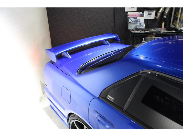 スカイライン ２５ＧＴ－Ｘ　フルエアロ　ＧＰスポーツ車高調　デュアルマフラー　３連メーター　モモステアリング　キセノンライト　クリアウィンカー　２ドア用リアスポイラー　ＲＡＹＳ１８ＡＷ（25枚目）