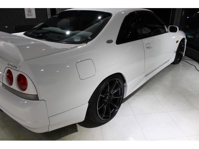 スカイライン GTS25tタイプM フルエアロ APEXiパワーFC FCコマンダー HPI前置きインタークーラー エアクリーナー アルミラジエター TEIN車高調 HKSマフラー 前後R33GT-R純正シート クロススピード18AW(25枚目)