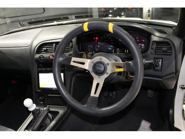 スカイライン GTS25tタイプM フルエアロ APEXiパワーFC FCコマンダー HPI前置きインタークーラー エアクリーナー アルミラジエター TEIN車高調 HKSマフラー 前後R33GT-R純正シート クロススピード18AW(40枚目)