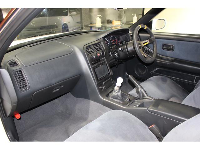 スカイライン GTS25tタイプM フルエアロ APEXiパワーFC FCコマンダー HPI前置きインタークーラー エアクリーナー アルミラジエター TEIN車高調 HKSマフラー 前後R33GT-R純正シート クロススピード18AW(55枚目)