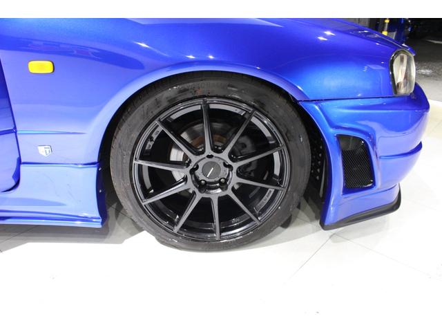 スカイライン 25GT-X フルエアロ HKSマフラー RSRダウンサス 2ドア用リアスポイラー 純正キセノンライト シフトマチックAT-x ポテンザ18AW(21枚目)