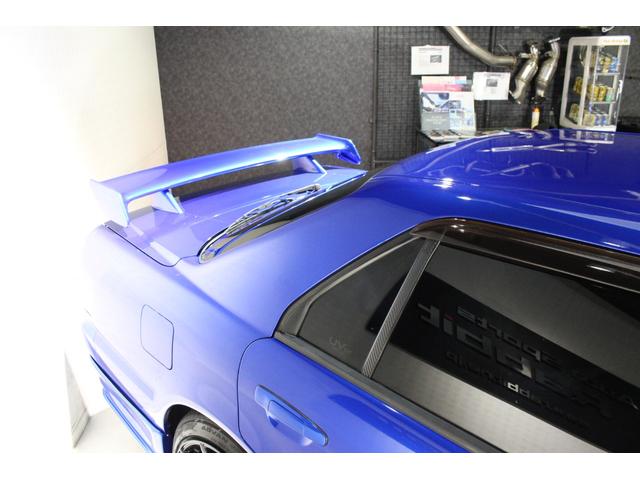 スカイライン 25GT-X フルエアロ HKSマフラー RSRダウンサス 2ドア用リアスポイラー 純正キセノンライト シフトマチックAT-x ポテンザ18AW(22枚目)
