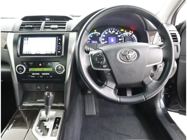 カムリ ハイブリッド Gパッケージ フルセグ HDDナビ DVD再生 ミュージックプレイヤー接続可 バックカメラ ETC HIDヘッドライト 記録簿(9枚目)